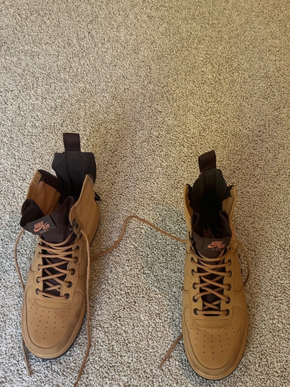 Nike Air Force 1 SF Mid Pre production sample. Unreleased color way